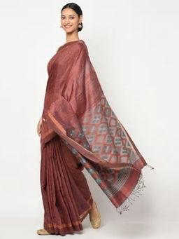Fabindia - Silk Matka Jamdani Sari