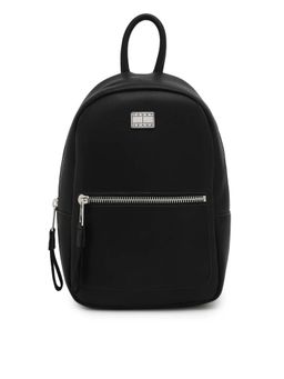 Tommy Hilfiger - Black Pu Solid Backpack