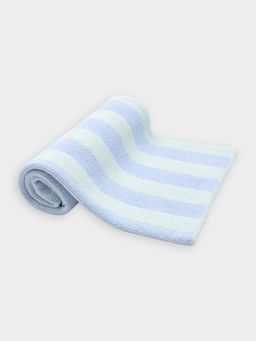 Mi Arcus - Blue Stripes Pattern Soft Baby Blanket (0-12 Months)