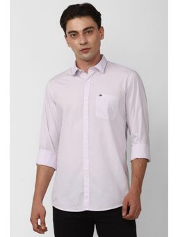 Peter England - Men Pink Slim Fit Casual Shirts