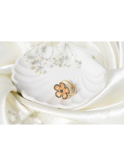 Vosgi - Blue Flower Ring