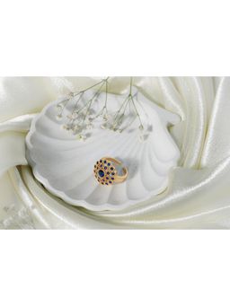 Vosgi - Blue Loop Designer Ring