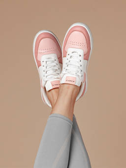 SLASH O - Rho - Pastel Pink Duo Sneakers