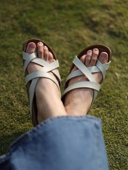 SLASH O - Foxy - Mint Casual Flat Sandals