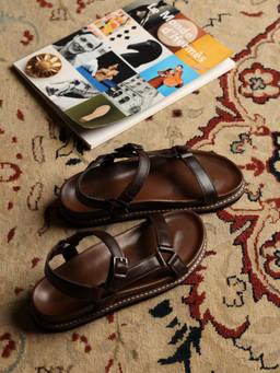 SLASH O - Terra - Chocolate Casual Flat Sandals