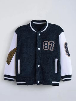 Hopscotch - Varsity Teddy Bomber Jacket
