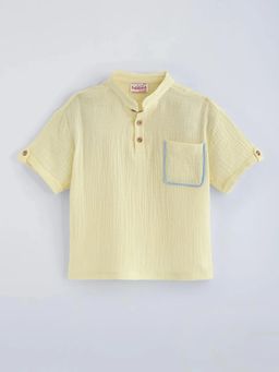 Hopscotch - Cotton Textured Shirt