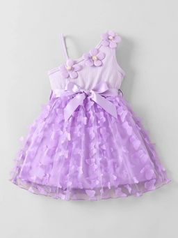 Hopscotch - Butterfly Floral Applique Dress