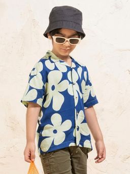 Hopscotch - Floral Collared Shirt