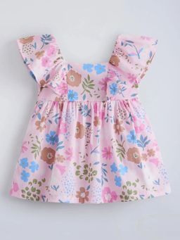 Hopscotch - Cotton Floral Dress