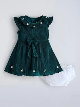 Hopscotch - Cotton Textured Casual Dress