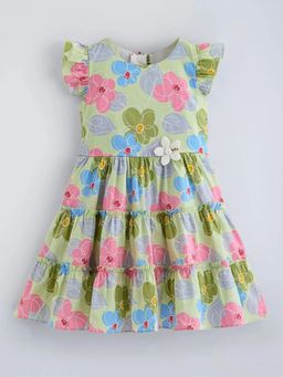 Hopscotch - Cotton Floral Casual Dress
