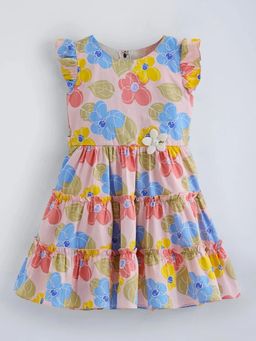 Hopscotch - Cotton Floral Casual Dress