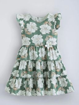 Hopscotch - Cotton Floral Casual Dress
