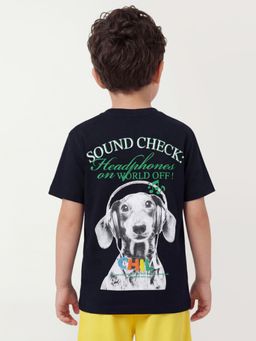 United Colors of Benetton - Round Neck Printed Girls T-shirt