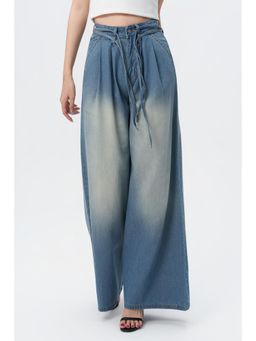 Off Duty India - Sporty Glam Baggy Denim Jeans