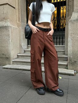 Off Duty India - Off Grid Motion Cargo Pant - Brown