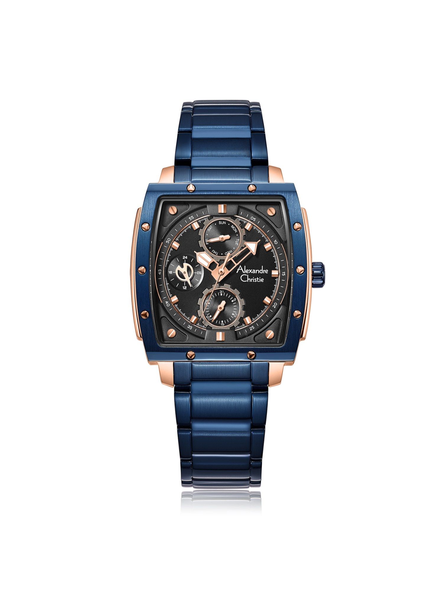 Buy Alexandre Christie AC 6376 BFB Multi Function Watch For Women