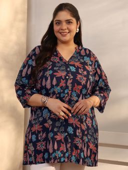 Extra love by Libas - Silk Blend Three Fourth Sleeves Kurti