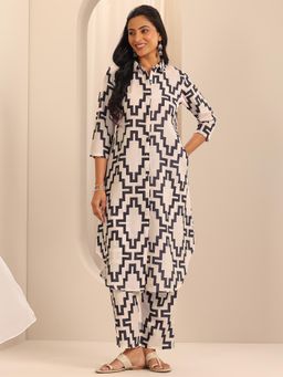 Libas - Viscose Three Fourth Sleeves Co Ord Set (XS)