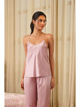 Muvazo - Velvere Noire Pink Cami Top