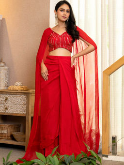 HOUSE OF JAMOTI - Poppy Tale Top with Skirt (Set of 2)