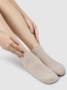 NEXT2SKIN - Women Warm Woollen Sneaker Socks (Pack of 3)