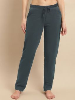 Kanvin - Green Solid Loungewear Pyjama