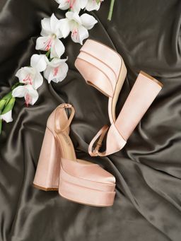 Truffle Collection - Rose Gold Solid Heels