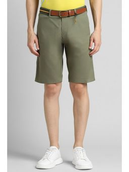 Simon Carter - Green Solid Shorts