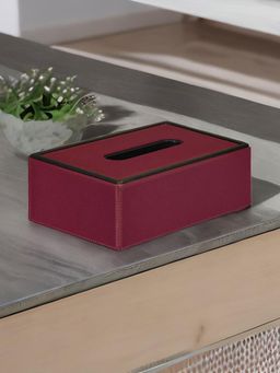 At Home by Nilkamal - Curio Tissue Box Wine