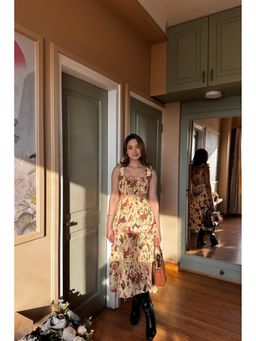 HOUSE OF SAL - Printed Midi Dress