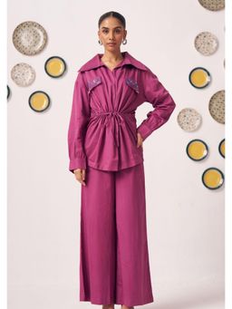 Western Era - Embroidered Pocket Detailing Co-Ord Set