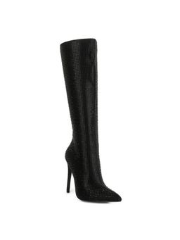 London Rag - Embellished Black Casual Boots