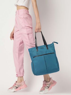 Teal Checkered Speedy Bag main image 1