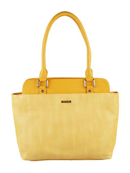Metro - Yellow Solid Hand Bag