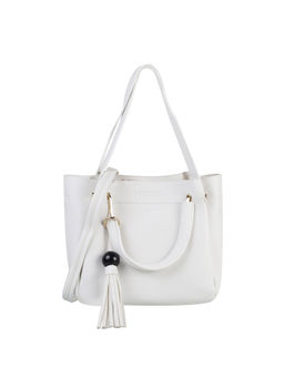 Mochi - White Handbag With A Sling
