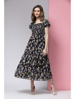 KASSUALLY - Smoking Tiered Dress