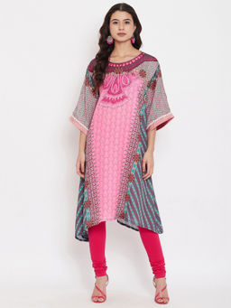 The Kaftan Company - Pink Petals Paradise Kaftan