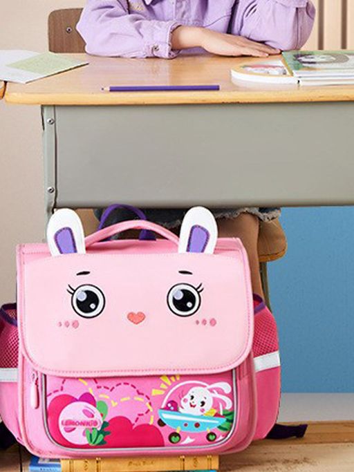 3d cat ear backpack for kids Buy WHUMIES Pink Cartoon with Ears & Flower Detail, Lightweight Hard Shell Toddler School Bag Girls, Cute Animal Preschool 4.75 (12.07CM) Tail Cat Ear Backpacks for School