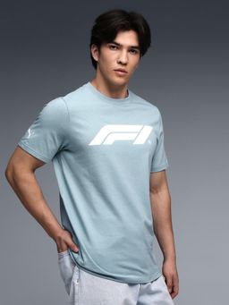 Puma - X F1 Essentials Logo Men Regular Fit T-shirt - Blue