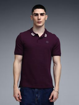 Puma - Wardrobe Essentials Men's Ottoman Knit Polo T-shirt - Red