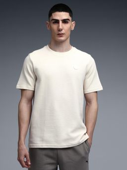 Puma - Wardrobe Essentials Men's Ottoman Knit T-shirt - White