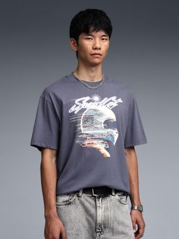 Puma - Graphics Speedcat Men's Relaxed T-shirt - Grey