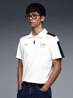Puma - BMW M Motorsport MT7 Men's Polo T-shirt - White