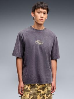 Puma - SPC Boxy Washed Graphic T-shirt - Grey