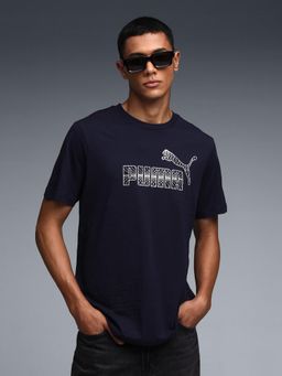Puma - House of Graphics Men's No.1 Logo T-shirt - Blue