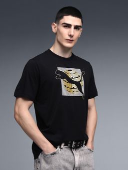 Puma - House of Graphics Men's Foil T-shirt - Black
