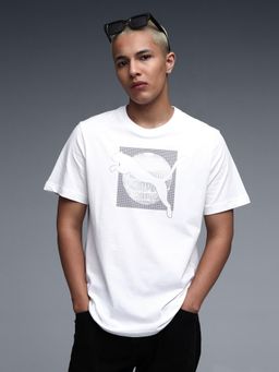Puma - House of Graphics Men's Foil T-shirt - White