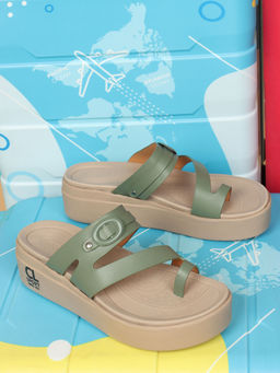 Carlton London - Green Stylish Sandals